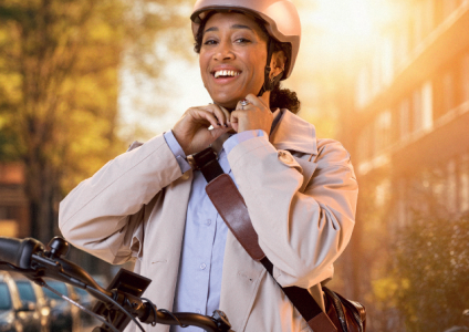 25 euro kortingsactie fietshelm - Zet 'm op!